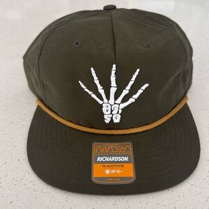 Skeleton Hand Rope Snap Back Telluride Brewing NWT